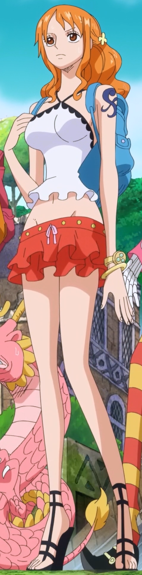 one piece nami new outfit